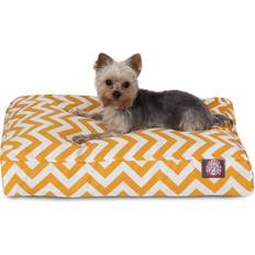 Chevron Small Rectangle Pet Dog Bed With Removable Washable Cover