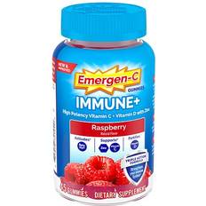 Vitamins & Supplements Emergen-C Emergen-C Immune+ Triple Action Immune Support Gummies Raspberry 45