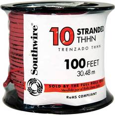 Southwire Electrical Accessories Southwire Simpull Thhn 10 Gauge Thhn Stranded Red 100 Ft. Per Roll