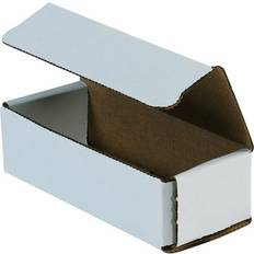 White Mailing Boxes Global Industrial Corrugated Mailers 9 x 6 x 2 White 50/Bundle MLR962