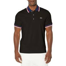 Lacoste Polo Shirts Lacoste Men's Regular Fit Stretch Piqué Polo Shirt, Noir