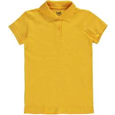 Lee Polo Shirts Lee Juniors Stretch Pique Polo, Gold