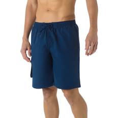 Microfiber Swimwear Dolfin Men's Basics Swim Trunks, Medium, Navy