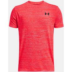 Kariert Oberteile Under Armour Tech Vent Jacquard rot