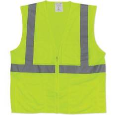 Industrial Work Wear Safety Works 302-MVGLY-2X Vest Safety Lime Yellow