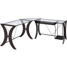 Coaster Monterey 3-piece L-shaped Writing Desk