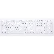 Cherry Claviers Cherry MedicalKey AK-C8100 2.4 GHz Azerty Français Blanc