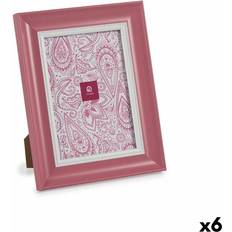 Kristall Väggdekorationer Gift Decor Glas Rosa Plast Ram