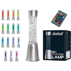 iTotal Lava Lampe iTotal Glitter Multifarvet