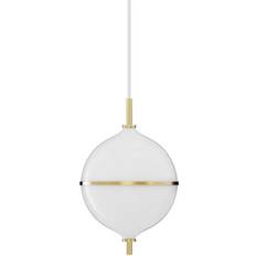 Rebello Decor Eternal Moonlight Medium Coated Brass/Opal/White Pendant Lamp 22cm