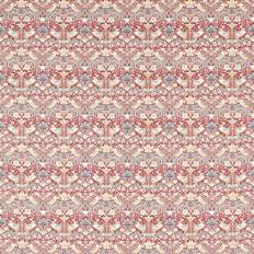 William Morris Strawberry Thief Fabrics Purple