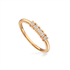 S Ringe Scrouples Kleopatra Ring 0,20 ct. Karat Guld fra