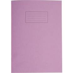 Purple Notepads Silvine EX111 Execise Book Feint