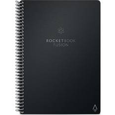 Rocketbook Bloc-notes Rocketbook Carnet Connecté Réutilisable À l'infini Fusion Executive 15.2 cm x 22.4 cm A5 Noir