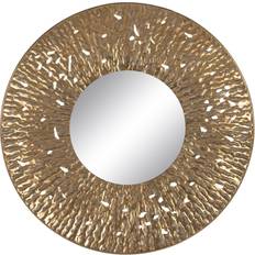 Crystal Mirrors BigBuy Home Golden Crystal 76,5 Wall Mirror