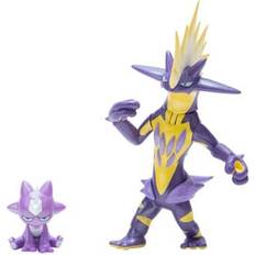 Jazwares Pokemon Select Actionfigurer 2-Pack Evolution Toxel, Toxtricity