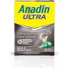 Ultra Ibuprofen Pain Relief Liquid Capsules 8s