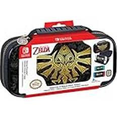 Traveler Zelda Nintendo Switch Case - Switch OLED Hülle OLED & Switch, Verstellbarer Ständer & Bonusspielhüllen, Deluxe-Tragegriff, lizenzierte Nintendo Switch Game Case