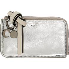 Argent Porte-cartes Chloé Silver Alphabet Card Holder 9DL Silver UNI