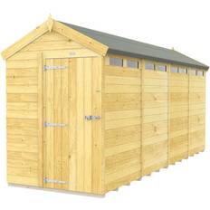 WFX Utility 5ft 16ft Security Shed Single (Building Area )