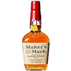 Maker's Mark handgemachter Kentucky Straight Bourbon Whisky weicher und vollmundiger Geschmack 45% Vol Einzelflasche 70 cl