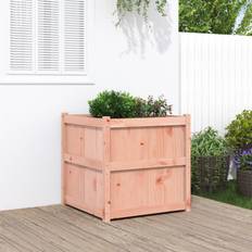 Pots, Plants & Cultivation vidaXL Garden Planter 70 x 70 x 70 cm Solid Wood Douglas