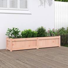 Pots, Plants & Cultivation vidaXL Garden Planter 150 x 31 x 31 cm Solid Wood Douglas