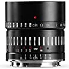 TTArtisan Canon RF Kameraobjektiv TTArtisan APS-C 50 mm F/0,95 metallkroppslins kompatibel med Canon EOS-R-montering silver