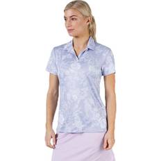 Dame - Lilla Polotrøjer Nike UV Polo Purple, Female, Tøj, T-shirt, Golf, Blå