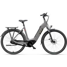Elcykel batavus dam Batavus Altura Power Plus Taupe Elcykel Dam 56cm Damcykel