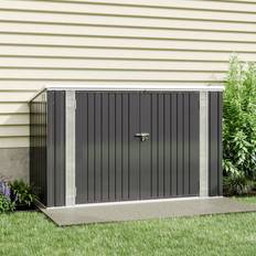 Metal bike shed Wade Logan Fishersville 7 Ft. W X 4 Ft. D Metal Bike Shed (Building Area )