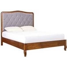 Beds & Mattresses Limoge Audrey Double Bed In Red Chestnut