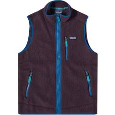 Men - Purple Vests Patagonia Retro Pile Vest obsidian plum