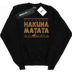 L Collegegensere Disney The Lion King Hakuna Matata Sweatshirt - Black