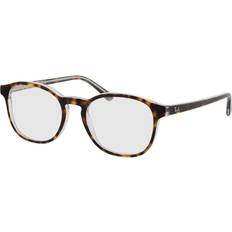 Glasses & Reading Glasses Ray-Ban Unisex s round Transparent Tortoise Acetate Prescription Eyebuydirect s RB5417