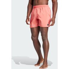 Effen kleur - Zwart Zwembroeken Adidas Solid CLX Zwemshort - Roze