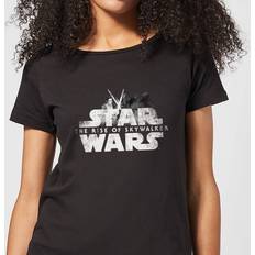 Bekleidung Star Wars The Rise Of Skywalker Rey Kylo Battle Women's T-Shirt Black