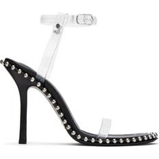 Alexander Wang Women's Nova PVC Heeled Sandals Black