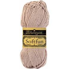 Garn & Håndarbeidsutstyr Scheepjes Softfun Garn Unicolour 2470 Lys beige