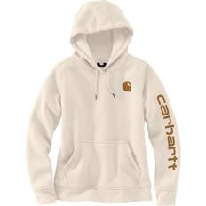 Carhartt Sweaters Carhartt Women's Clarksburg Graphic Sleeve Hoodie Malt/Brown