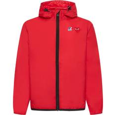 Comme des Garçons Cdg Play Logo Nylon Zip Jacket - Red
