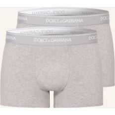 Dolce & Gabbana Gray Underwear Dolce & Gabbana Two-Pack Gray Boxers