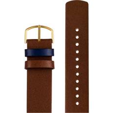 Picto Watch Straps Picto Brown Leather for 40mm 4720MG