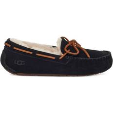 Black ugg moccasin best sale