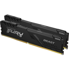 Kingston 16 GB - 2 - 3200 MHz - DDR4 RAM Kingston Fury Beast DDR4 3200MHz 2x8GB (KF432C18BBK2/16-KO)