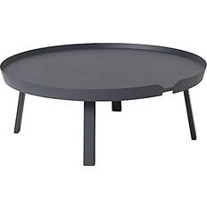 Muuto Around XL Mud Anthracite Coffee Table 37.4"