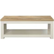 Birlea Highgate Cream/Oak Coffee Table 47x105cm