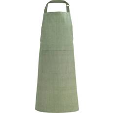 Södahl Chambray Organic Forklæde Grøn (90x70cm)