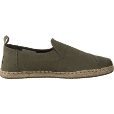 Deconstructed Alpargata Rope - Olive Washed Canvas/Rope
