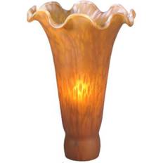 Lamp Parts Meyda Lighting Meyda Tiffany 5-in Amber Bell Shade